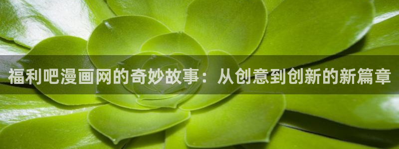好看的韩漫网：福利吧漫画网的奇妙故事：从创意到创新的新篇章